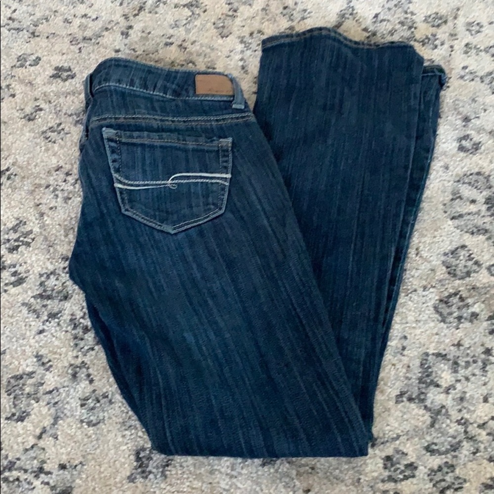 Dark wash jeans